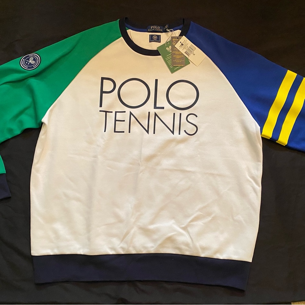 Ralph Lauren mens Wimbledon sweatshirt.